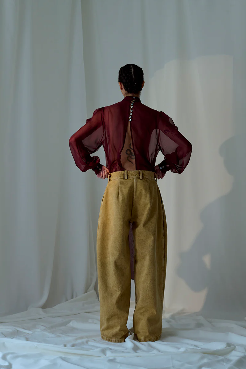 ALEX PANTS IN BROWN - Image 10