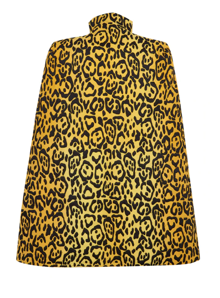 BIANCA LEOPARD-PRINT CAPE - Image 3