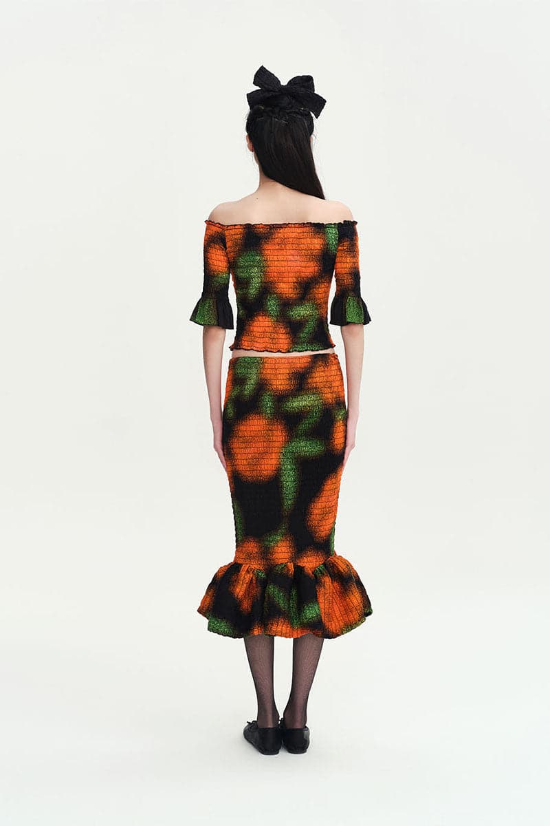 BLACK ROSA OFF-SHOULDER TOP - Image 3