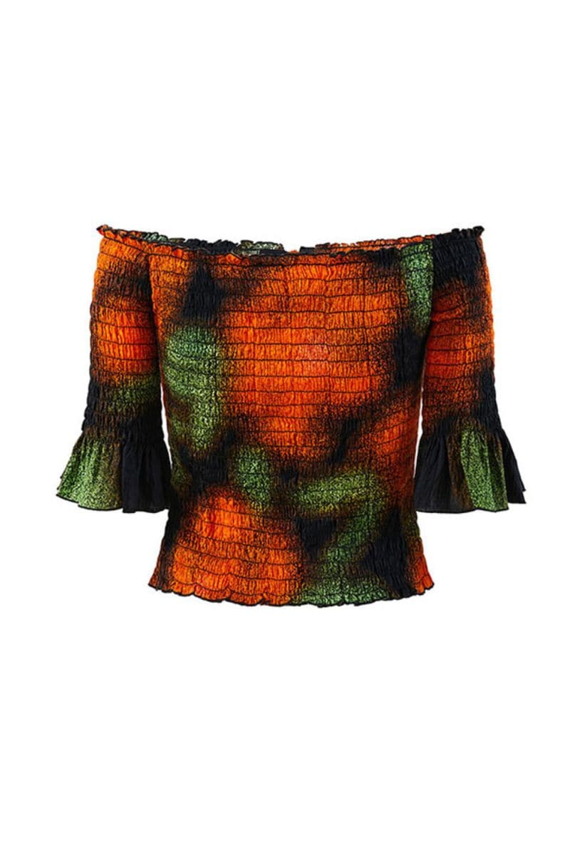 BLACK ROSA OFF-SHOULDER TOP - Image 4