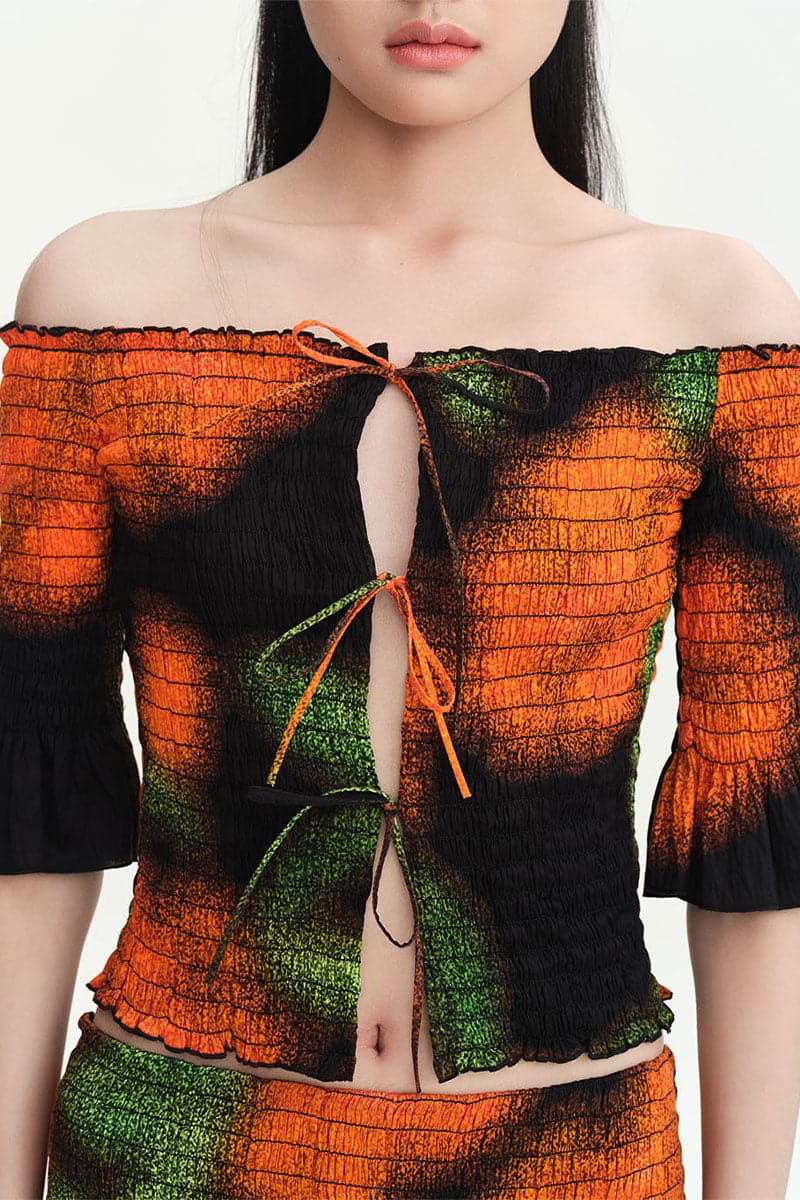 BLACK ROSA OFF-SHOULDER TOP - Image 5