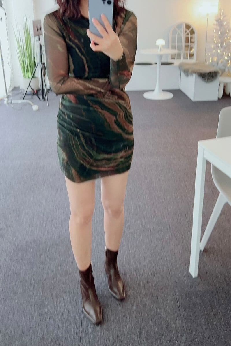 CALAIS CHOCOLATE ANKLE BOOTS - Image 4