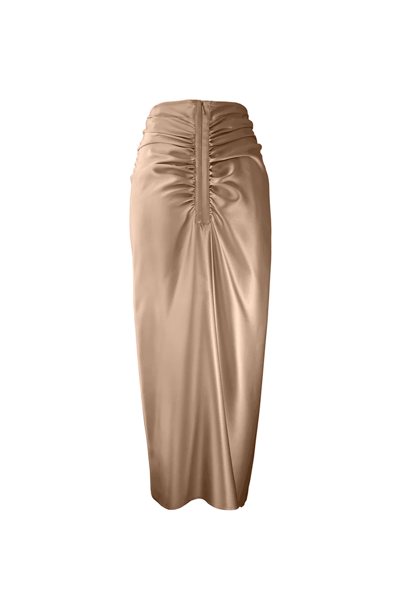 CHAMPAGNE TWO-PIECE TWIST SET - Image 4