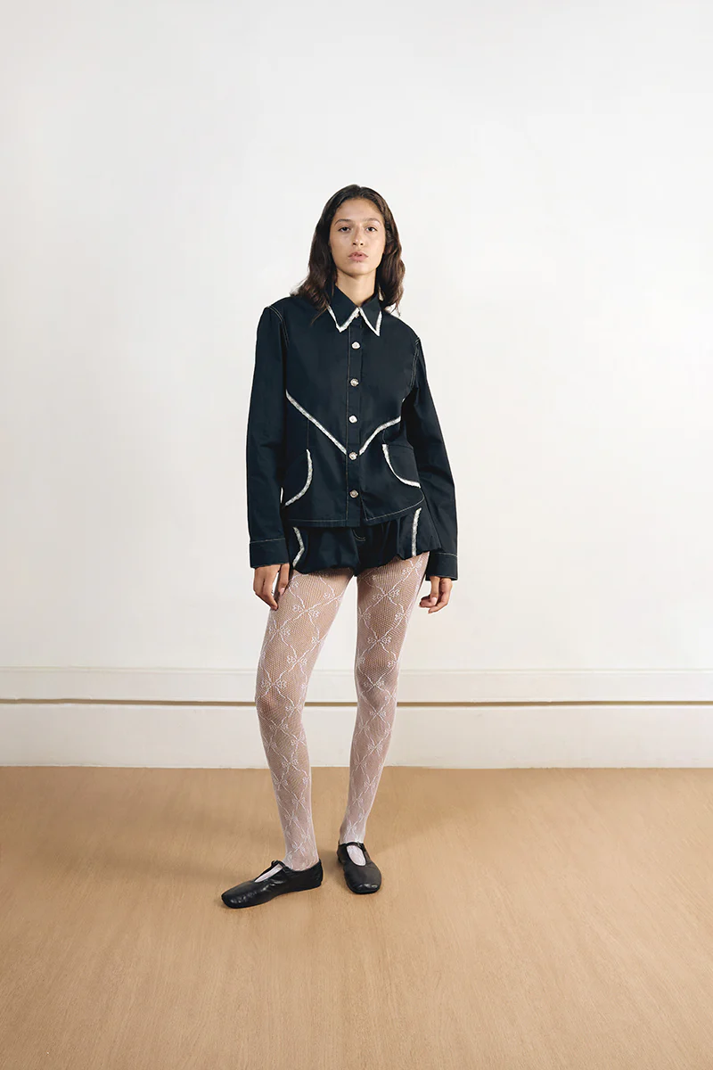 CHARCOAL SHIRT IN BLACK - Image 3