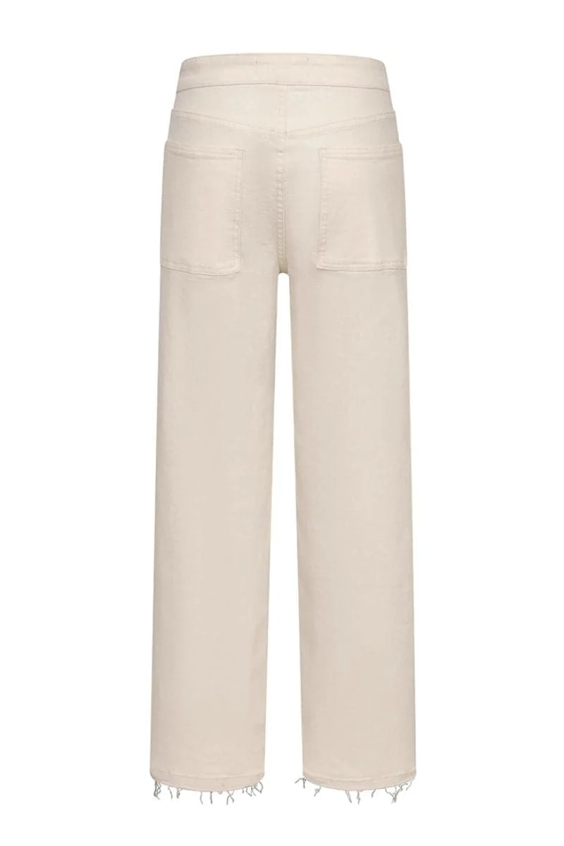 CREAM MIKEY STRAIGHT LEG JEANS - Image 3