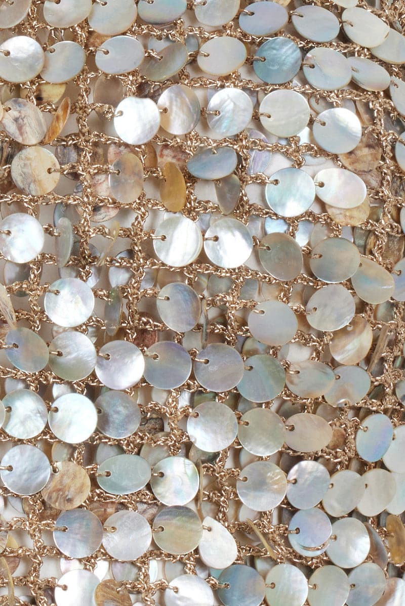 CROCHET MOTHER OF PEARL TOP - Image 5