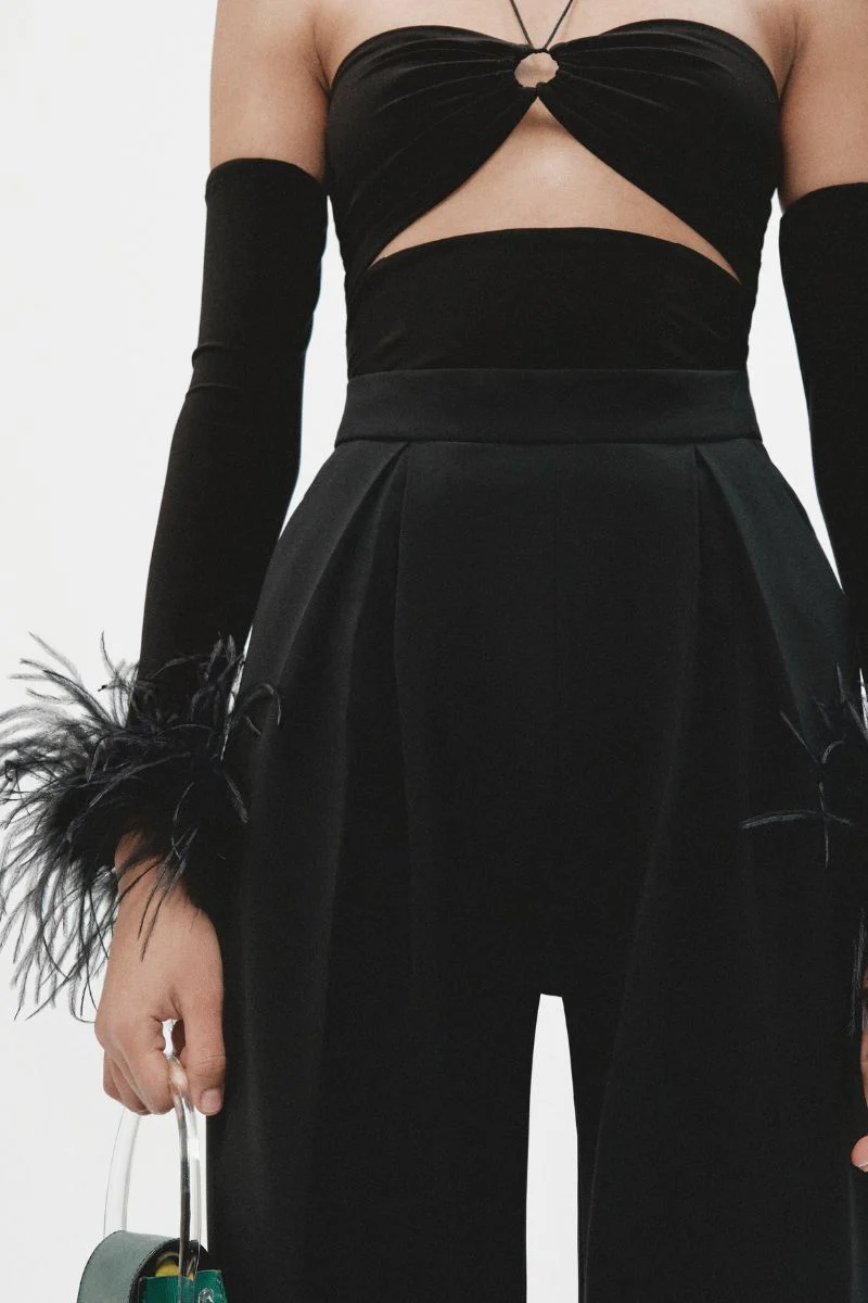 CUT OUT TOP WITH INTERCHANGEABLE SLEEVES - Image 4