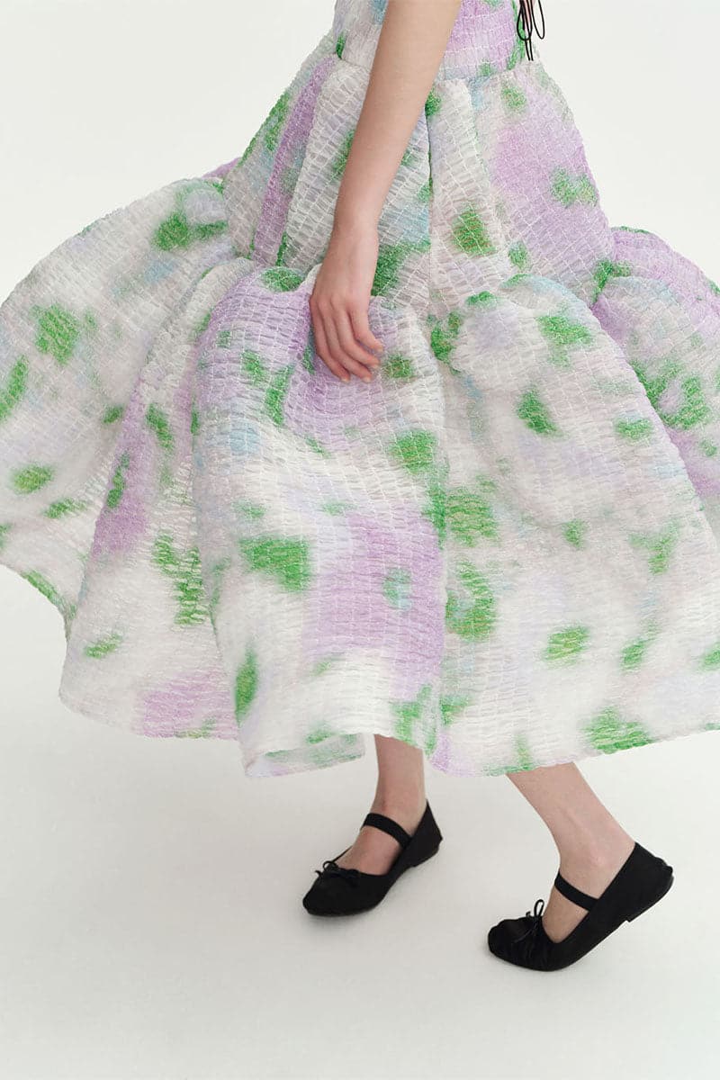 DAISY PRINT STACEY MIDI DRESS - Image 6