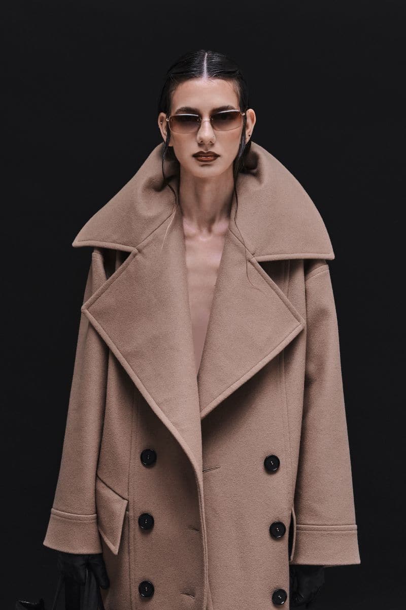 DOUBLE BREASTED RELAXED COAT - Image 7