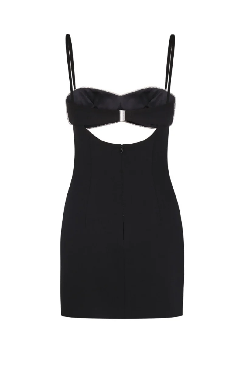 ETERNITY CRYSTAL BLACK DRESS - Image 5