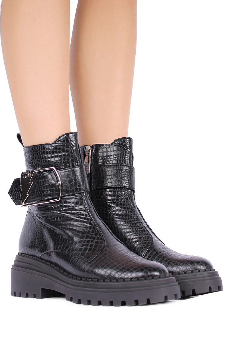 FESTIVAL BOOTS IN BLACK - Image 7