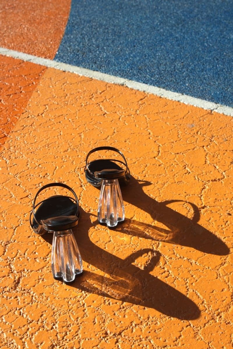 FIORELLINI GLASS BLACK PATENT BLOCK HEELS - Image 6