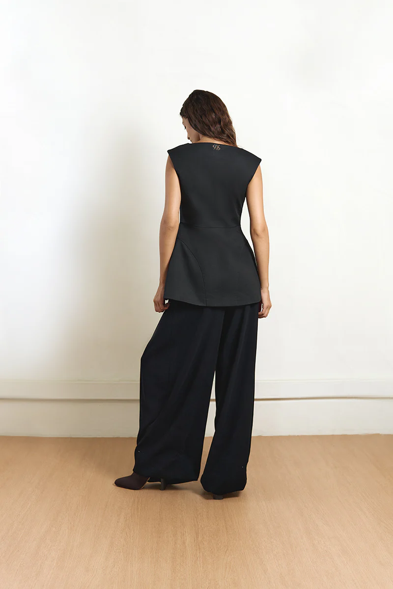 FIXED CORSET IN BLACK - Image 5