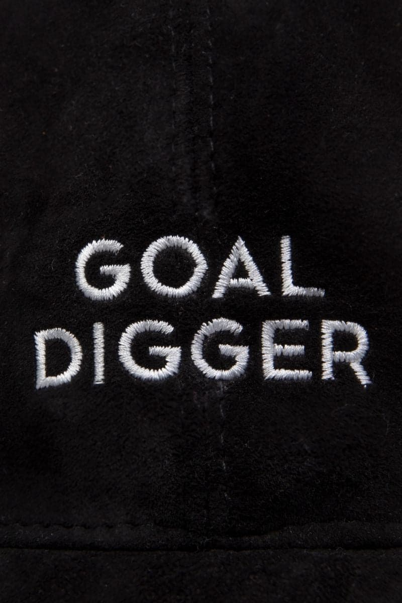 GOAL DIGGER BLACK UPCYCLED HAT - Image 3