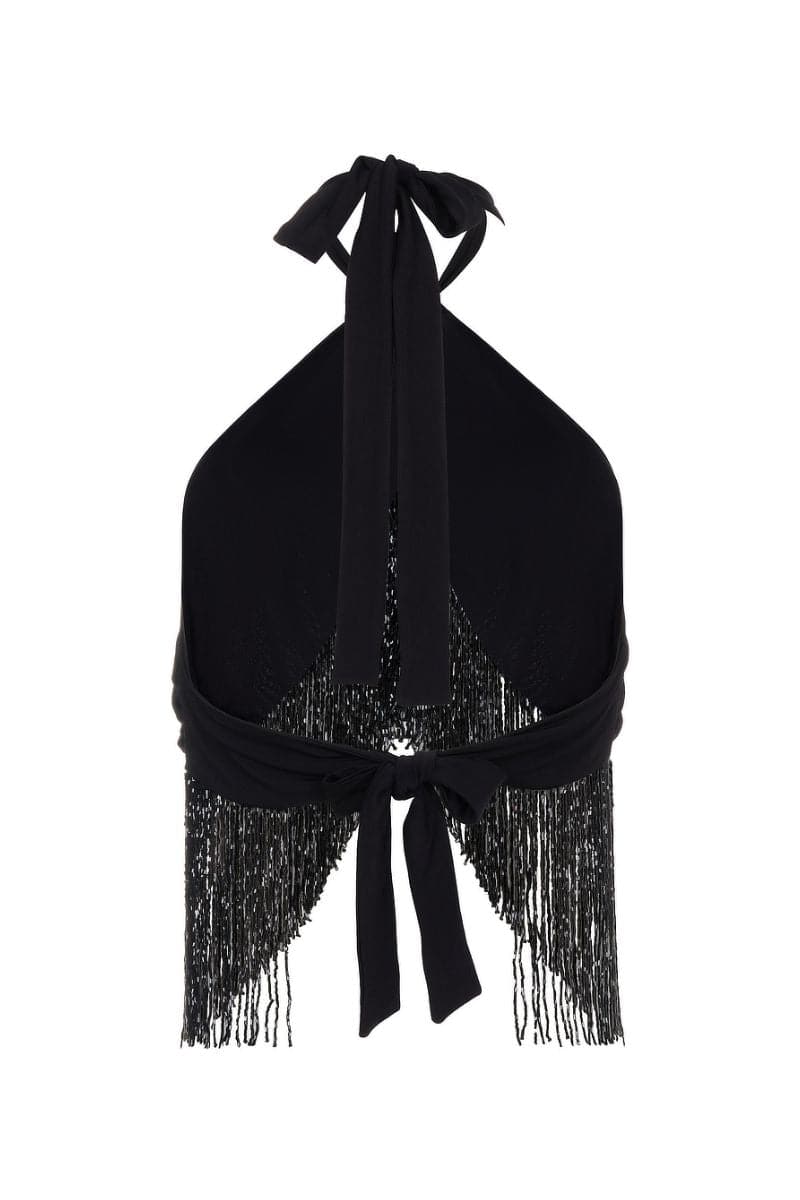 HAND-BEADED TASSEL TOP - Image 4