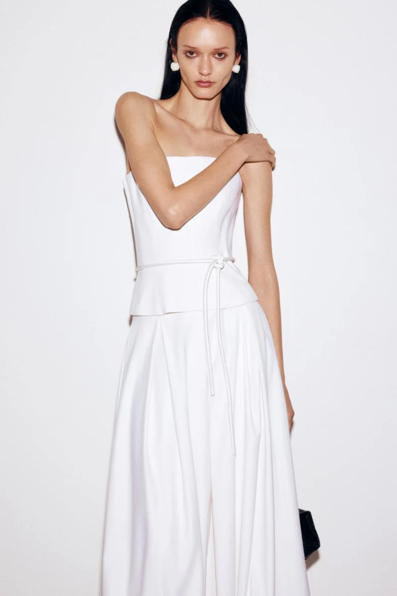 IVORY WOOL CORSET - Image 5