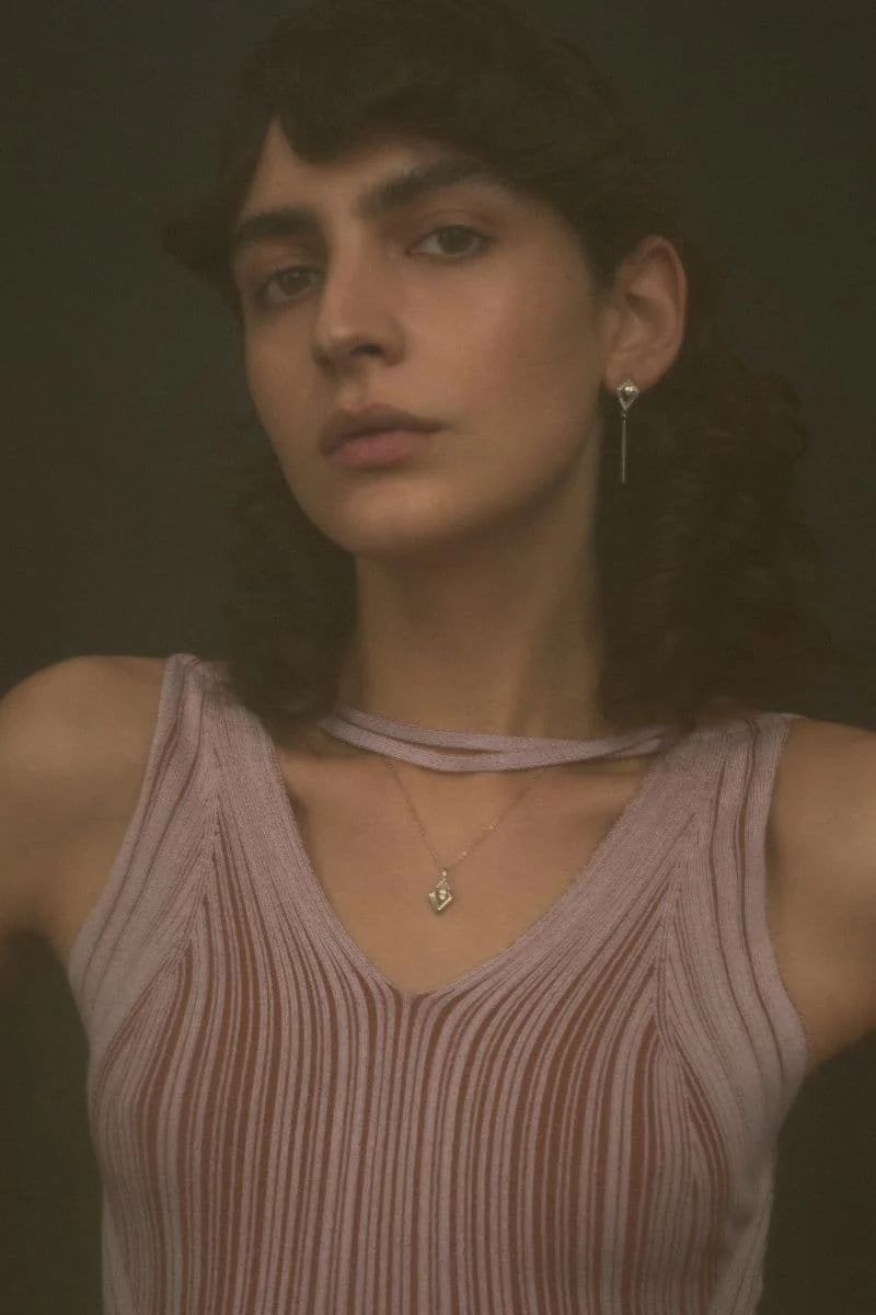 KORA PLATED DROP EARRINGS - Image 4