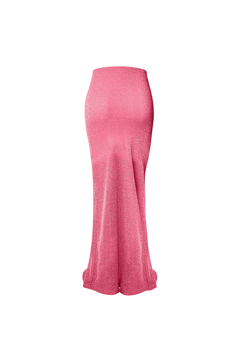 LITTLE MERMAID MAXI SKIRT IN PINK - Image 3