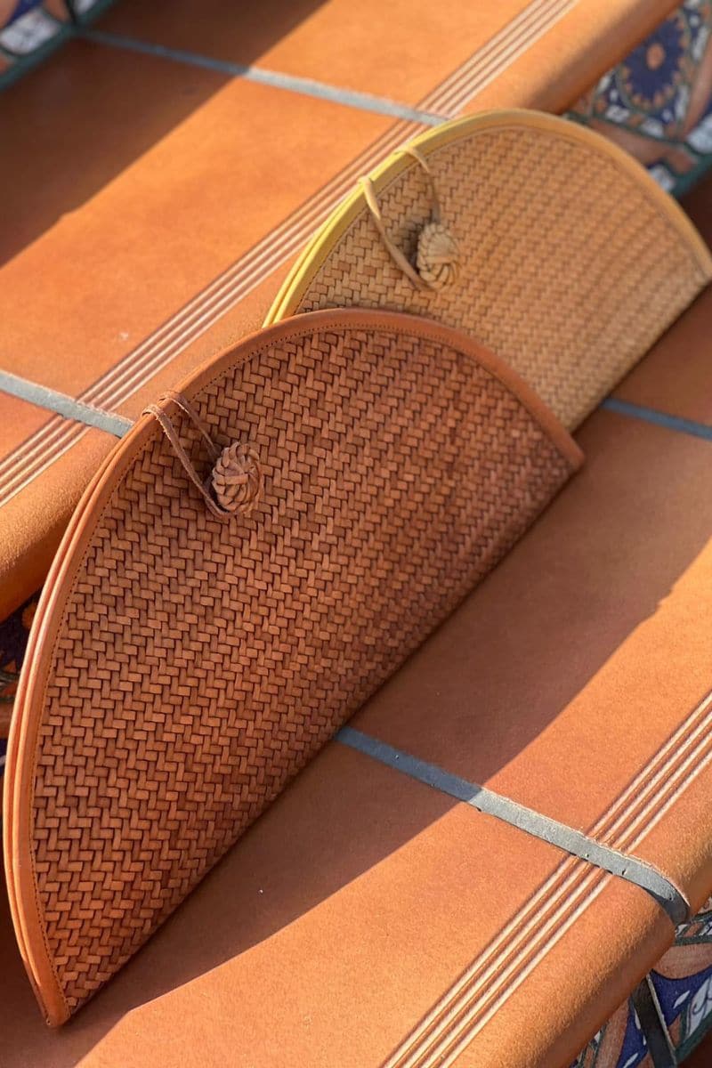 NUDE LA BARCA LEATHER CLUTCH - Image 3