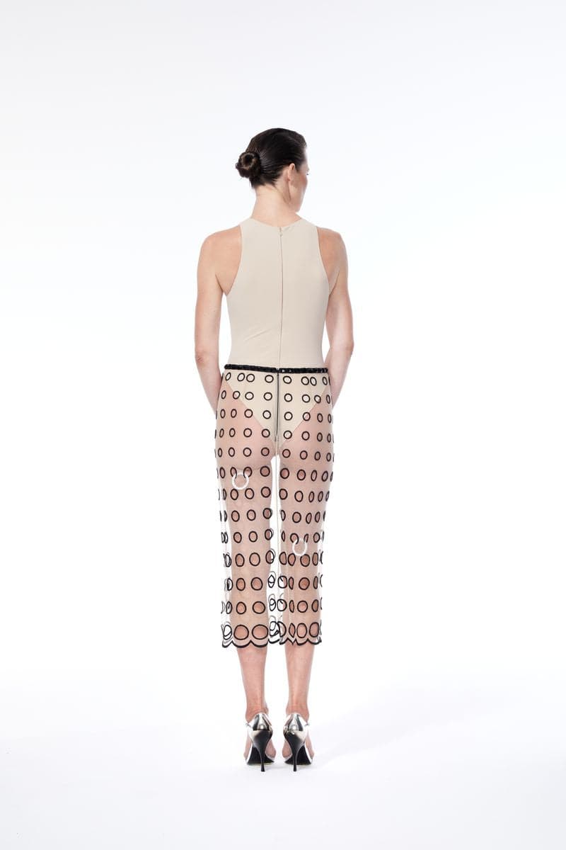 NUDE PIERCING MIDI SKIRT - Image 3