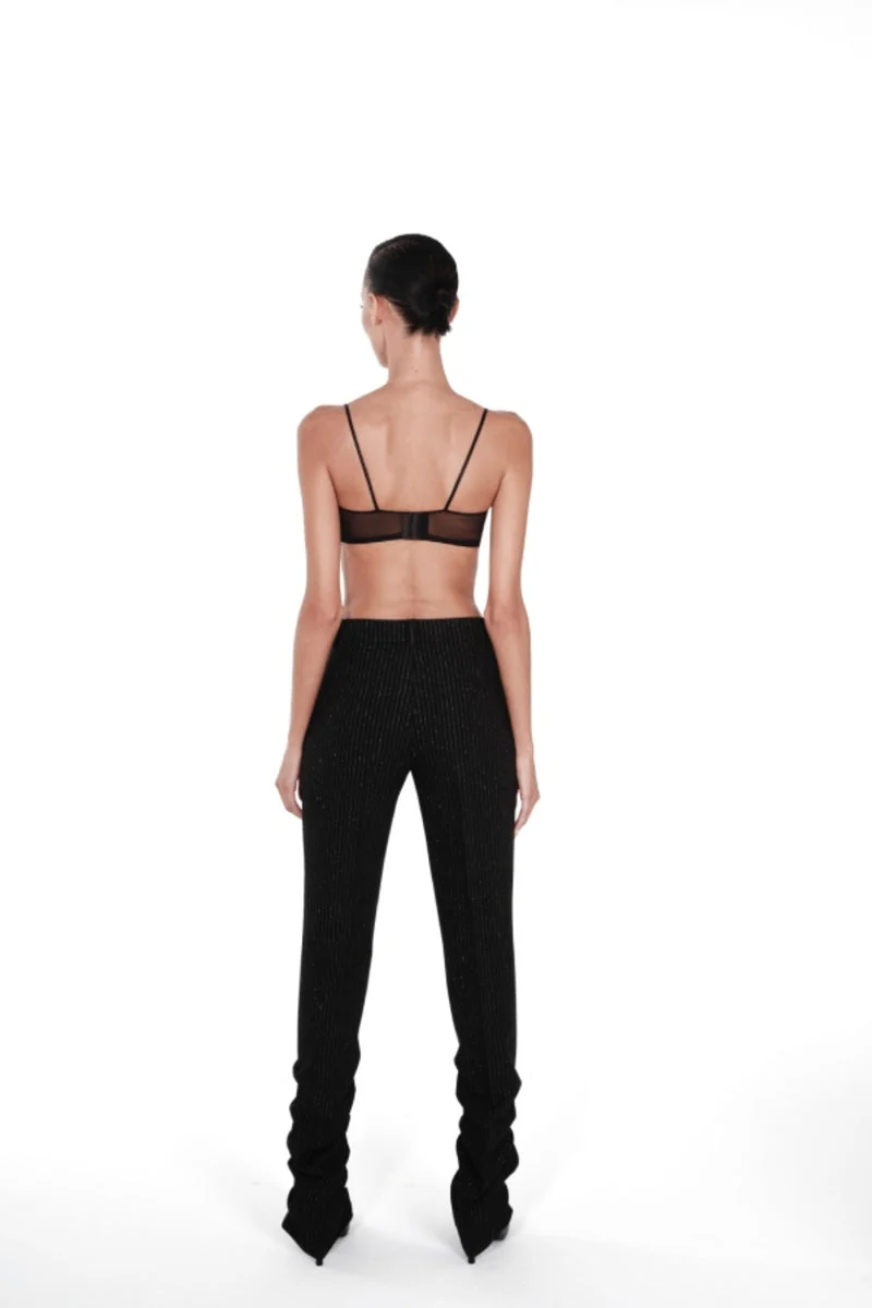 PALME BLACK LEAF BRALETTE - Image 3