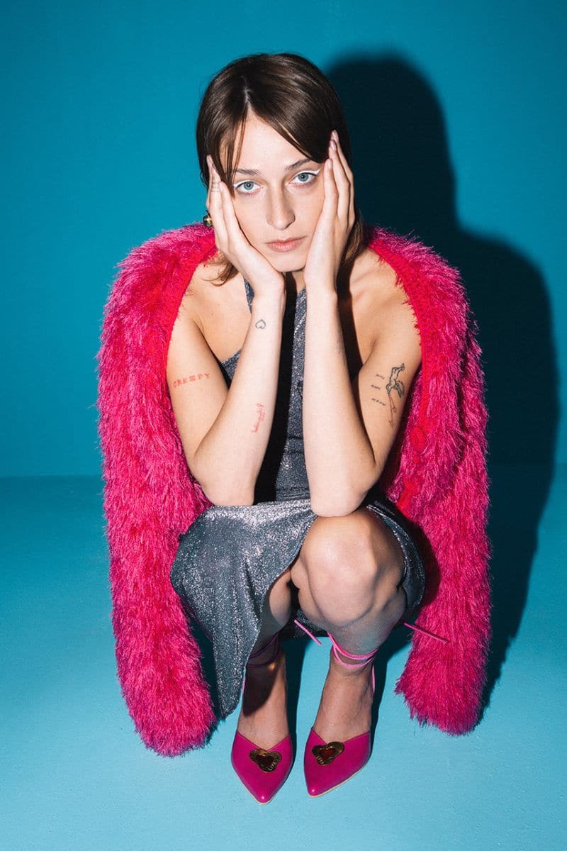 POP PINK FLUFFY CARDIGAN - Image 4