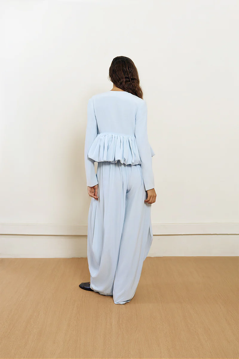 POUF JACKET IN BLUE - Image 3