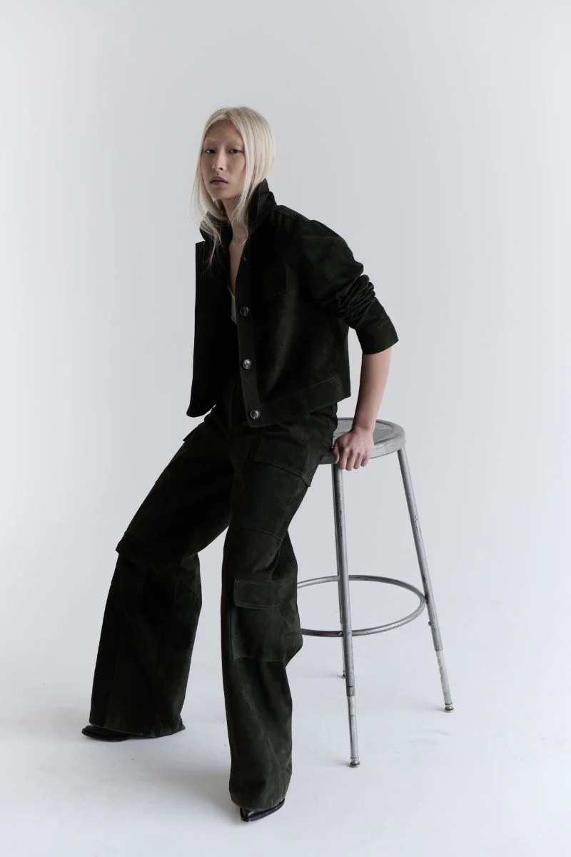 REMON SUEDE PANTS - Image 3