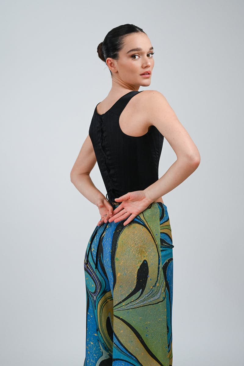 ROCOCÒ CORSET IN MIDNIGHT - Image 3