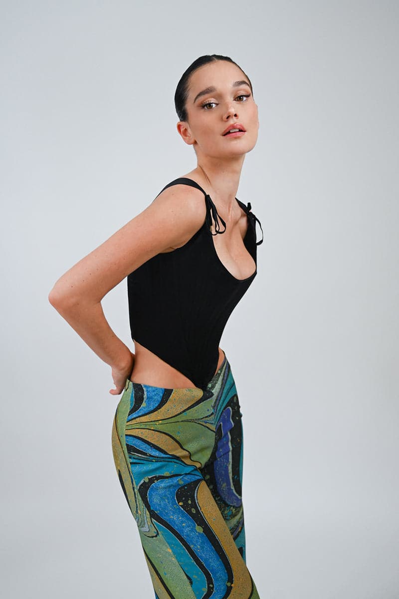 ROCOCÒ CORSET IN MIDNIGHT - Image 5