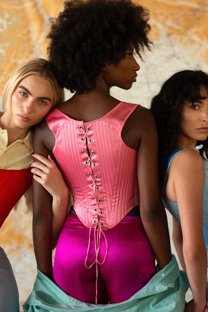 ROCOCO CORSET IN ROSE - Image 5