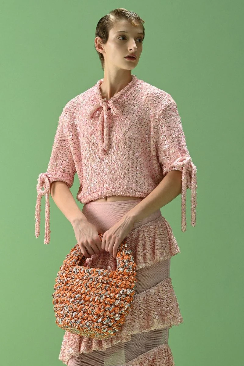 SALUE MAXI SKIRT IN PINK - Image 3