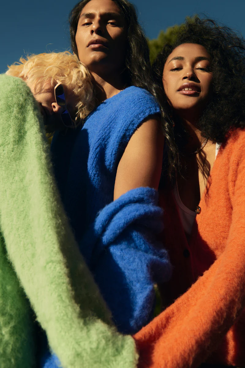 SURI KNITTED ORANGE CREWNECK - Image 5