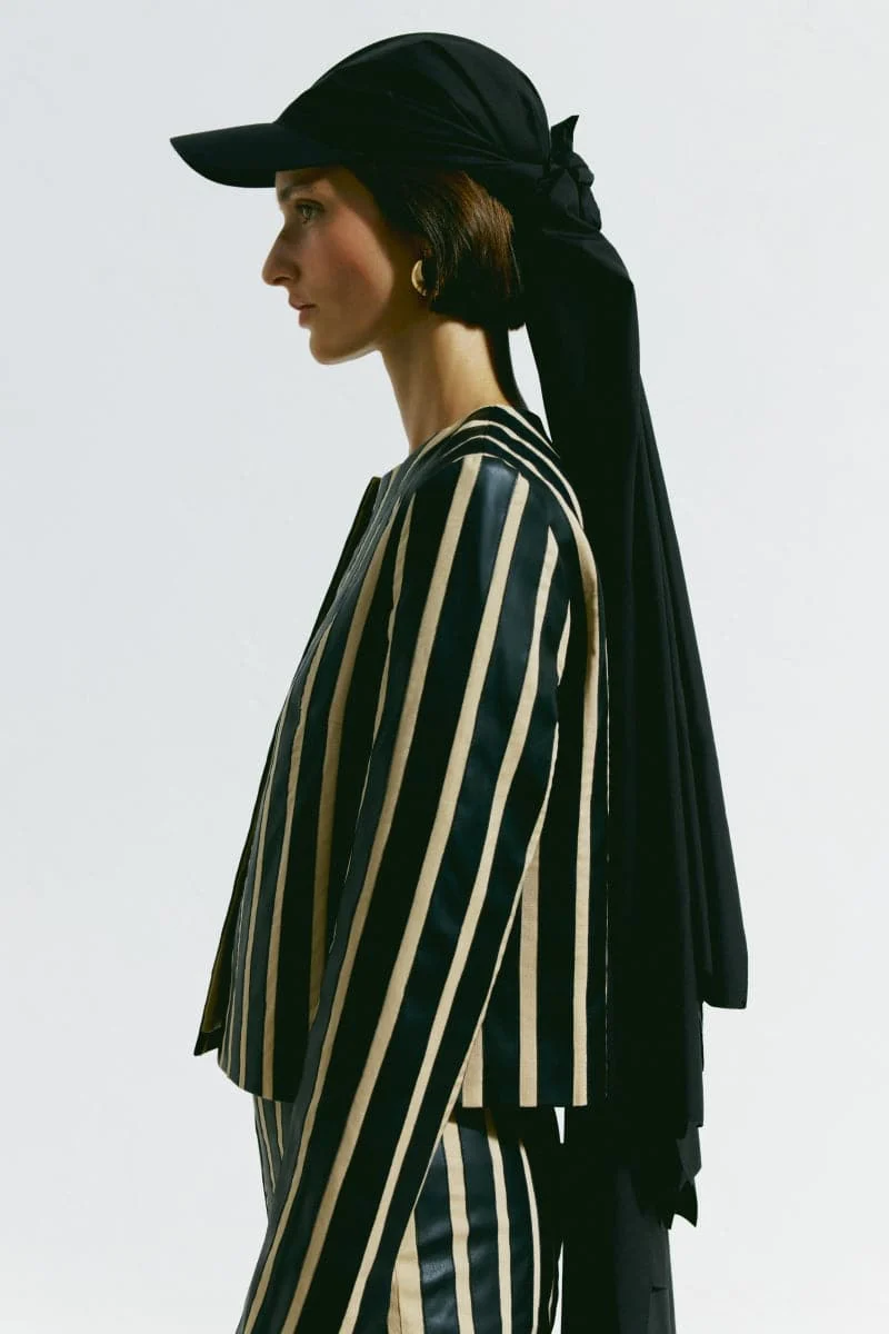 TES STRIPED STRAIGHT JACKET - Image 5