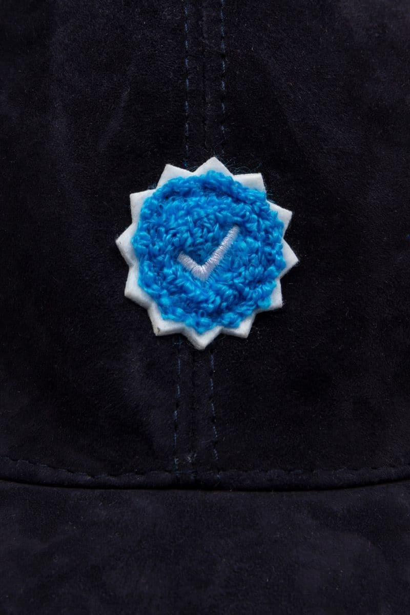 VERIFIED BLACK UPCYCLED HAT - Image 3